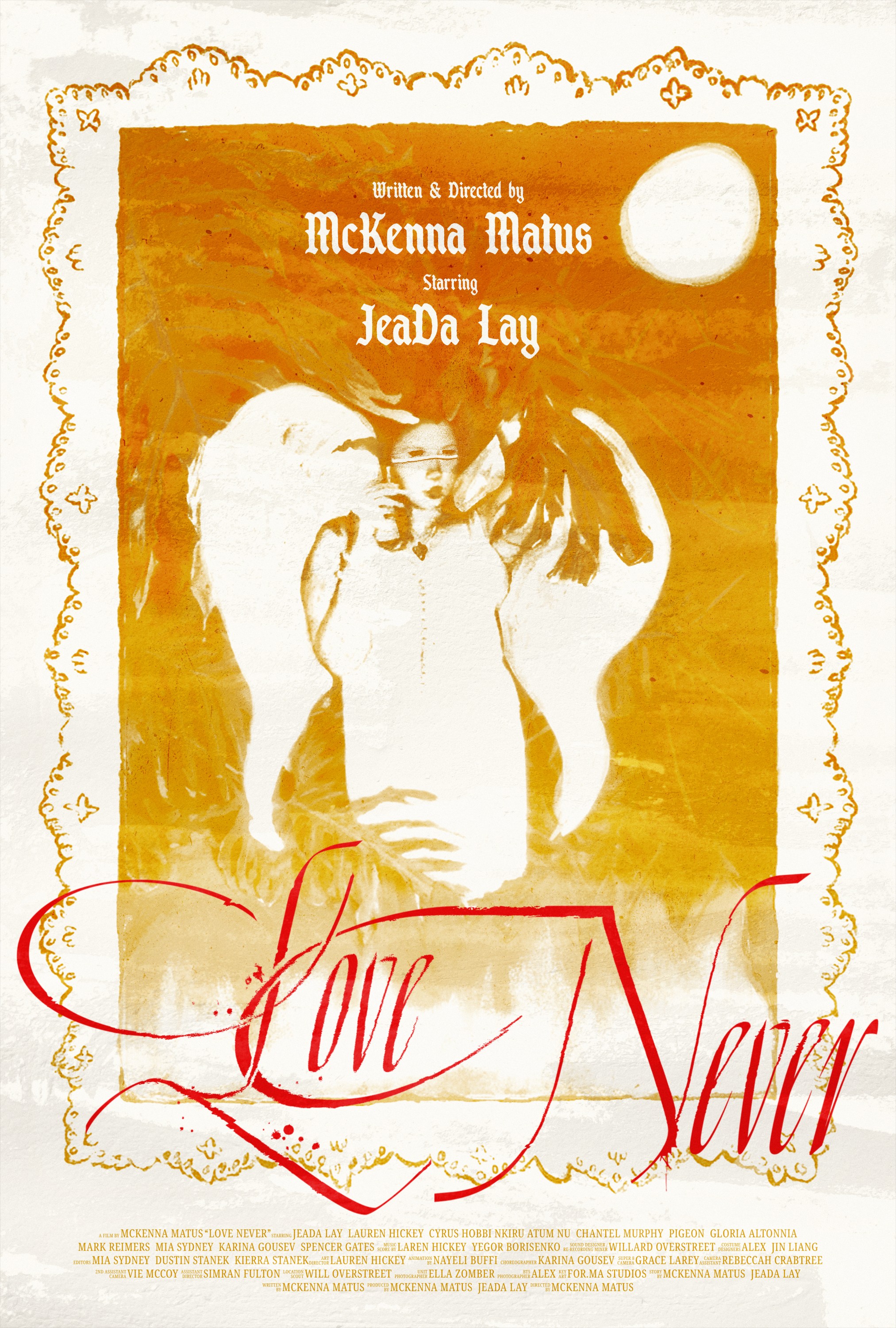 Mega Sized Movie Poster Image for Love Never
