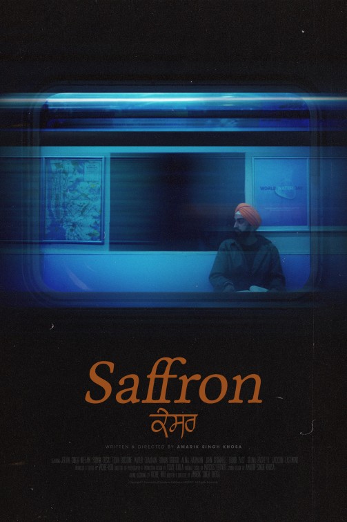 Saffron Short Film Poster