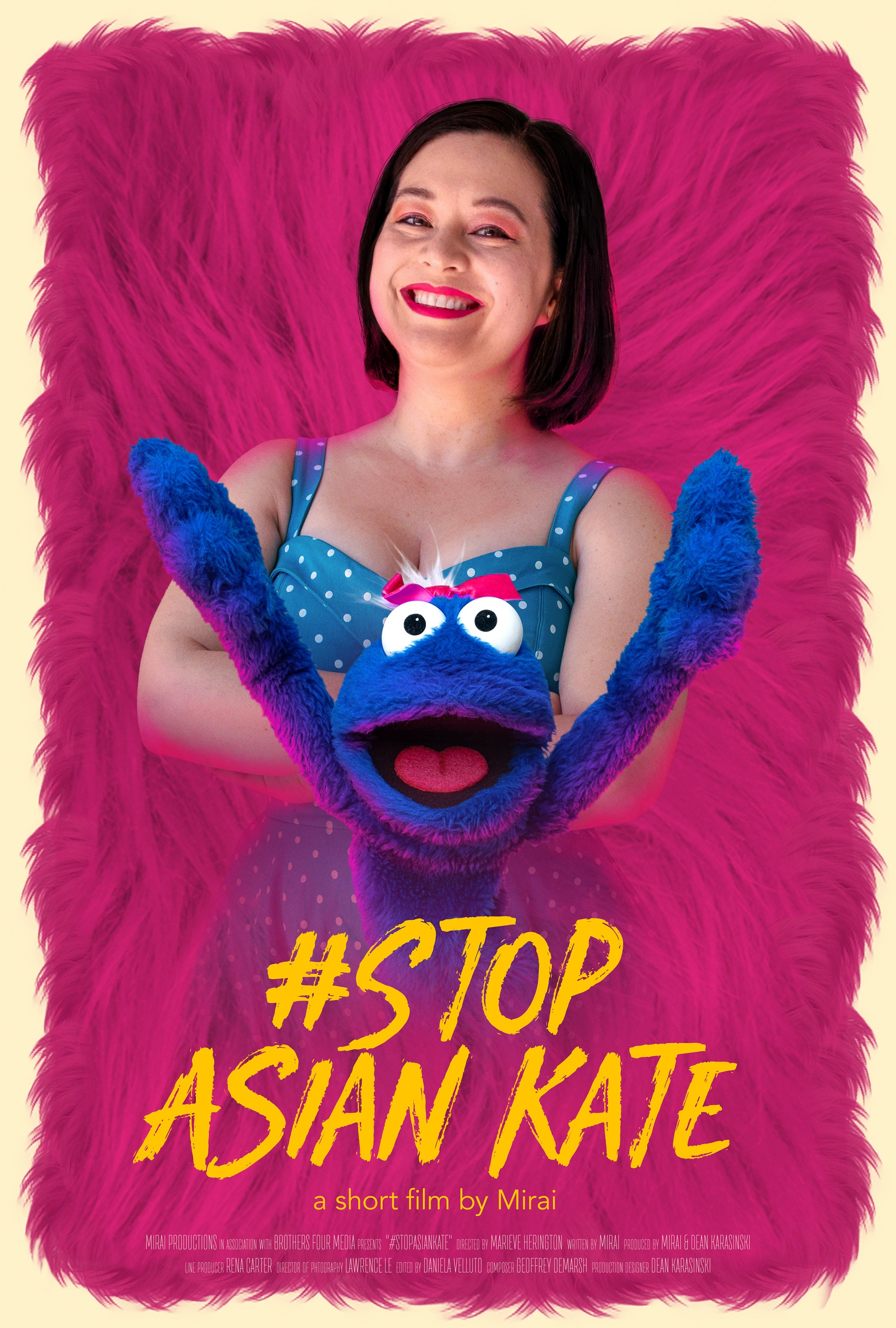 Mega Sized Movie Poster Image for #STOP ASIAN KATE