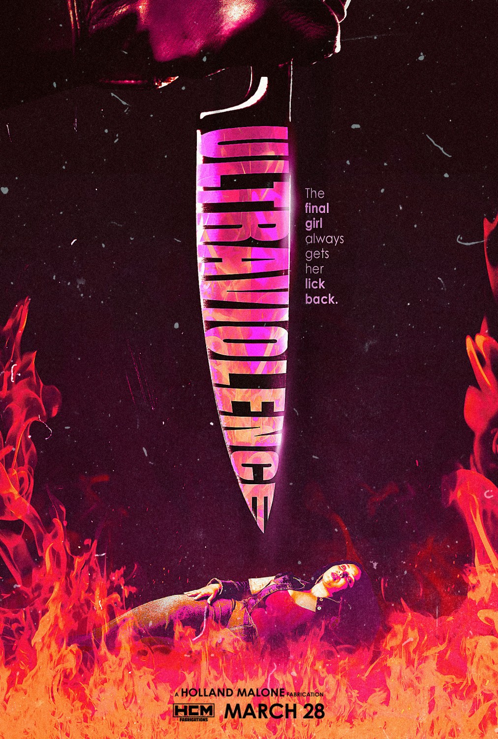 Extra Large Movie Poster Image for Ultraviolence: The Afro-Slasher from Hell
