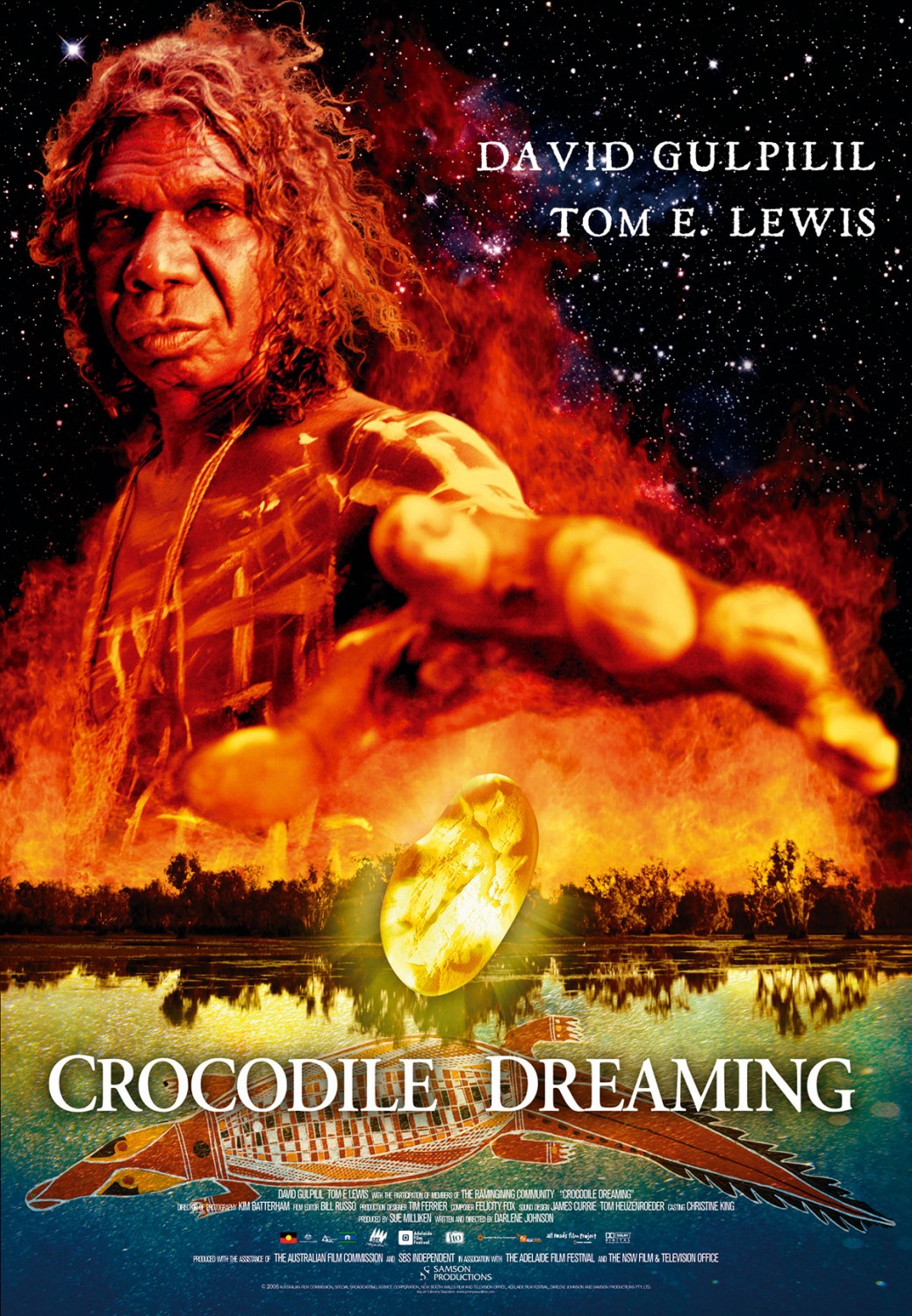 Extra Large Movie Poster Image for Crocodile Dreaming