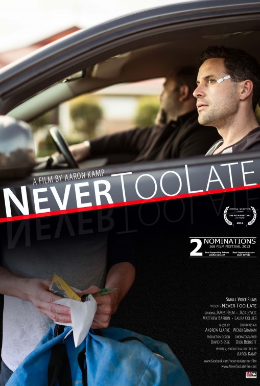 Never Too Late Short Film Poster