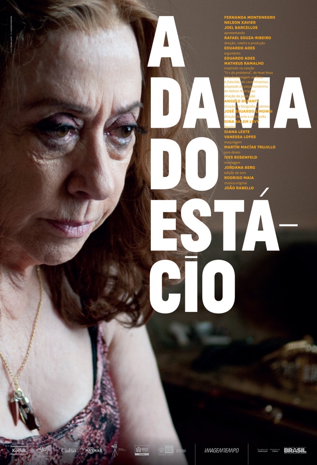Extra Large Movie Poster Image for A Dama do Estcio