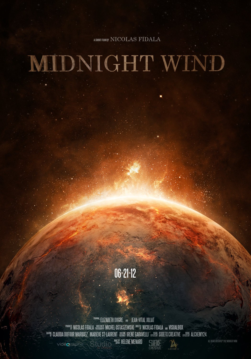 Extra Large Movie Poster Image for Midnight Wind