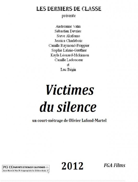 Victimes du silence Short Film Poster