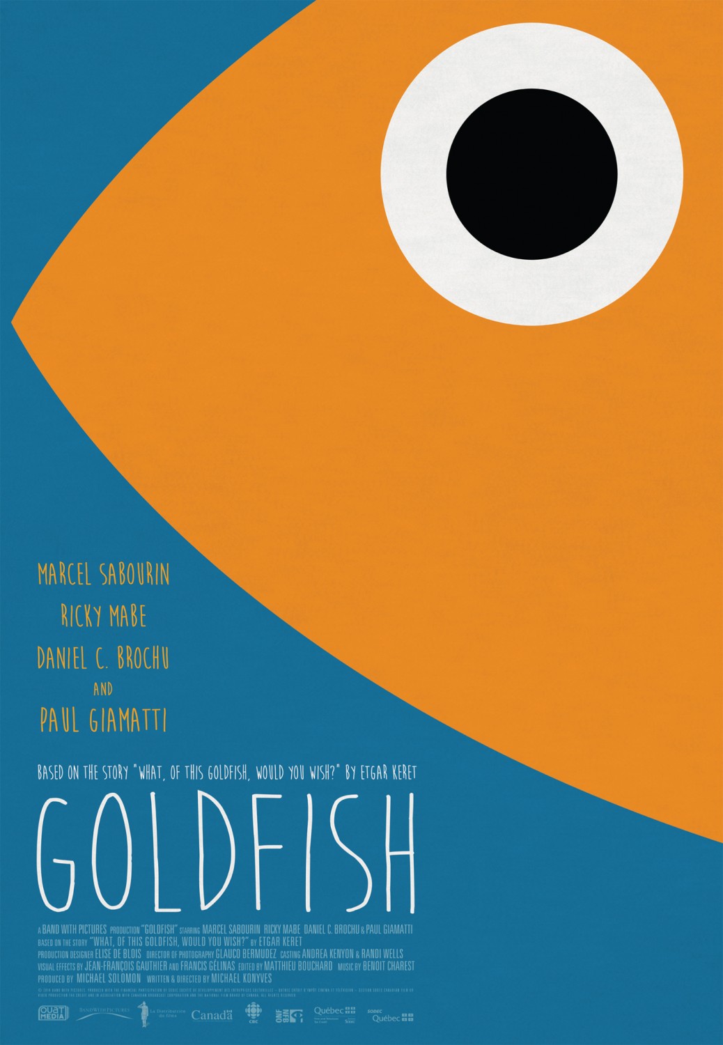 Extra Large Movie Poster Image for Goldfish