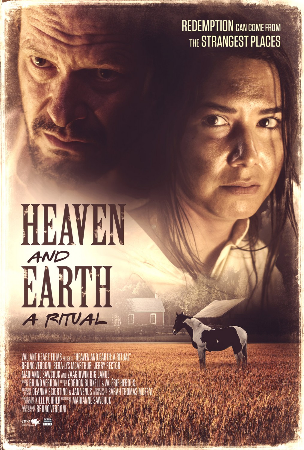 Extra Large Movie Poster Image for Heaven and Earth: A Ritual