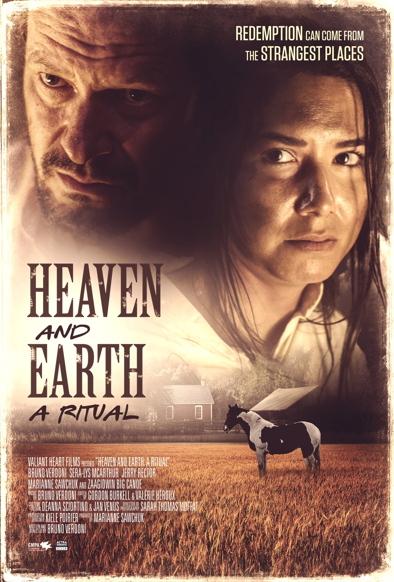 Mega Sized Movie Poster Image for Heaven and Earth: A Ritual