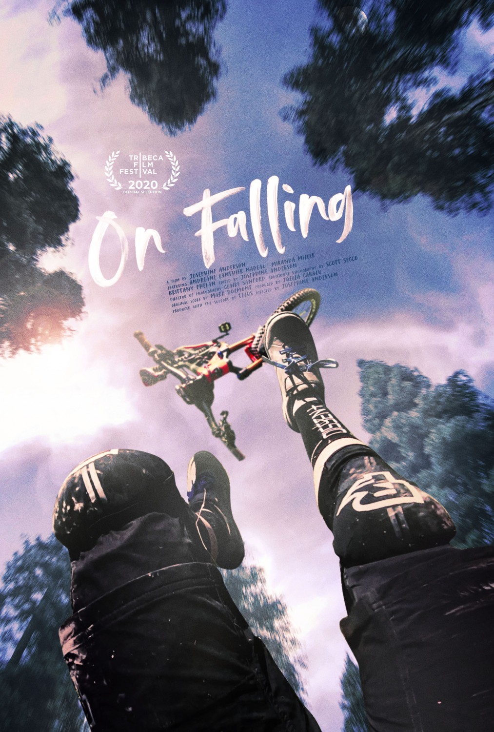 Extra Large Movie Poster Image for On Falling