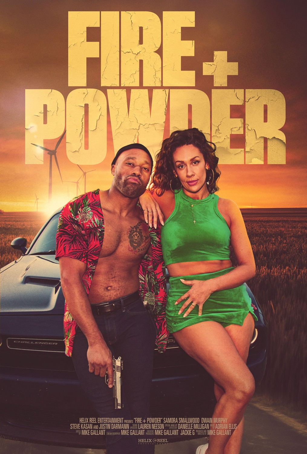 Extra Large Movie Poster Image for Fire + Powder