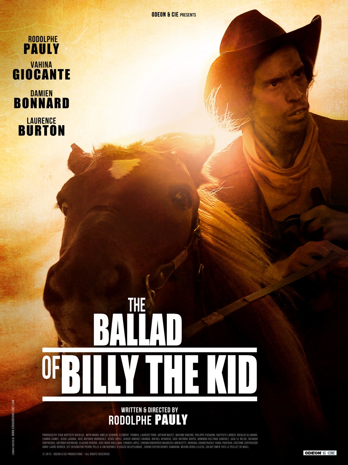 Extra Large Movie Poster Image for The Ballad of Billy the Kid