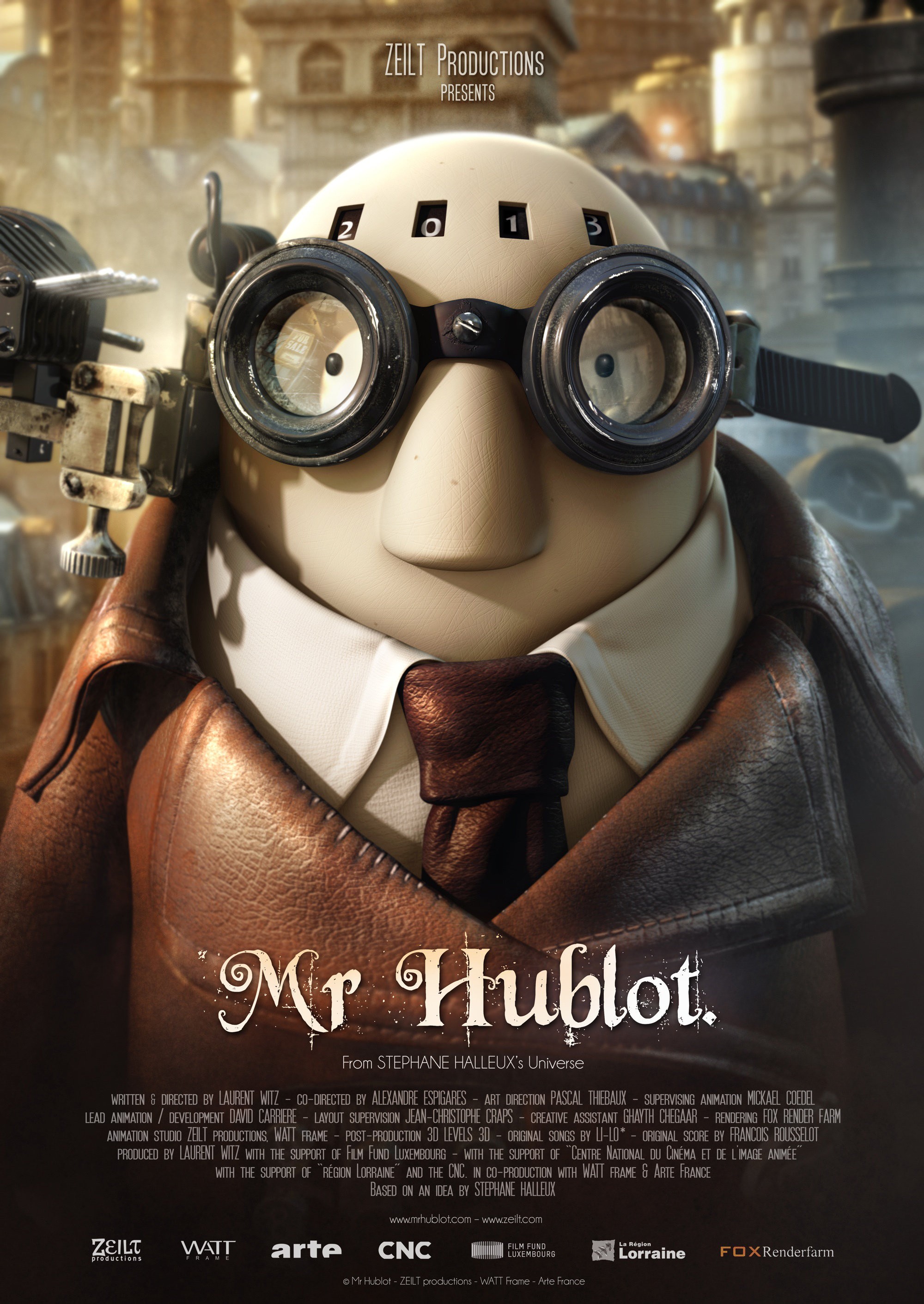 Mega Sized Movie Poster Image for Mr Hublot