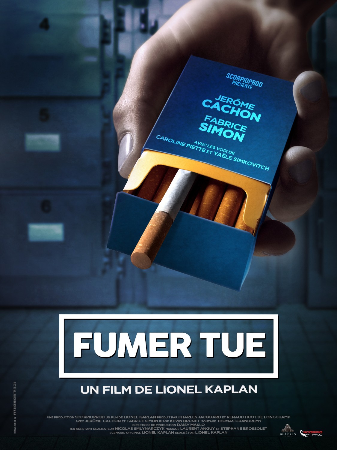 Extra Large Movie Poster Image for Fumer tue