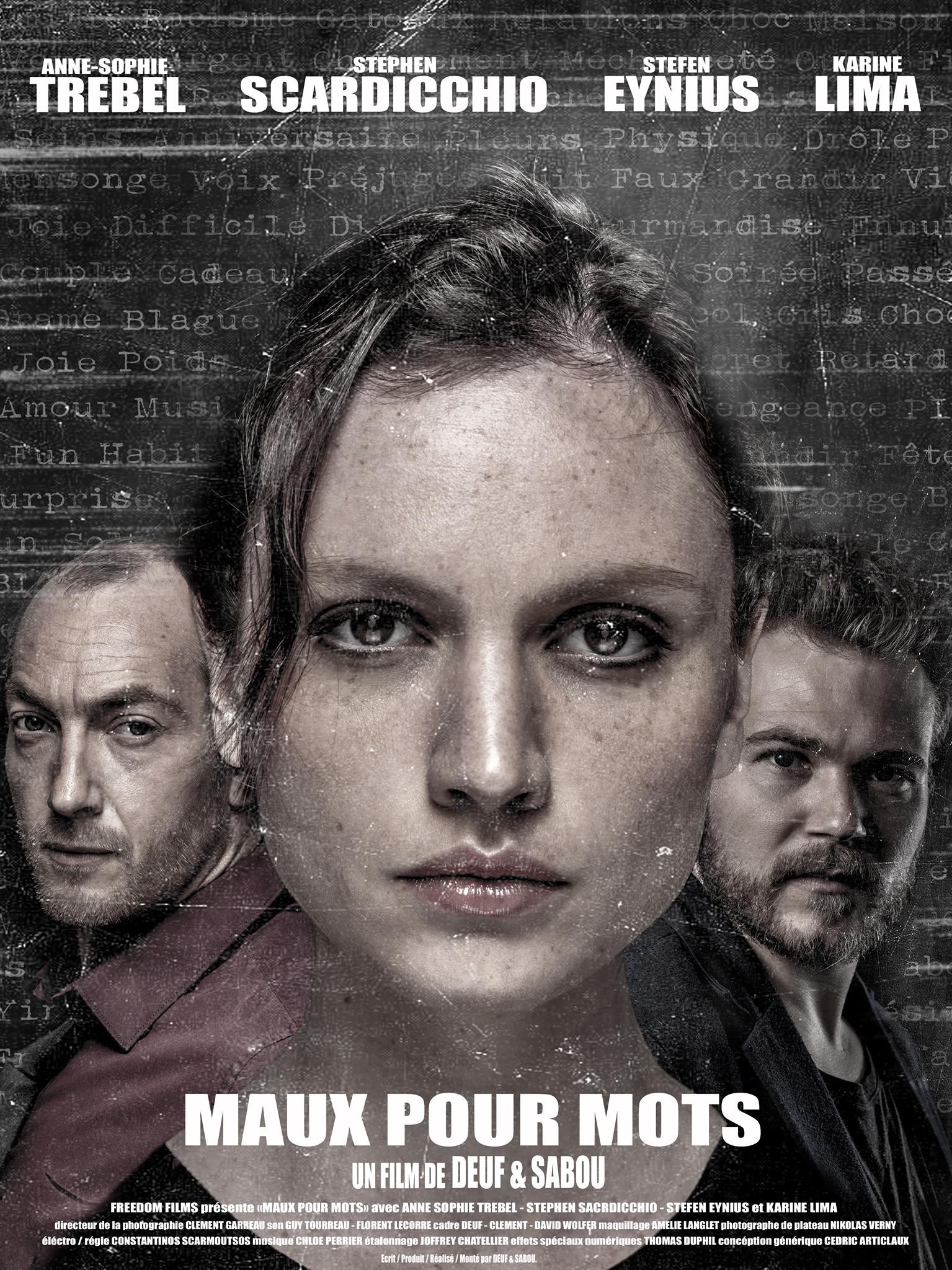 Mega Sized Movie Poster Image for Maux Pour Mots