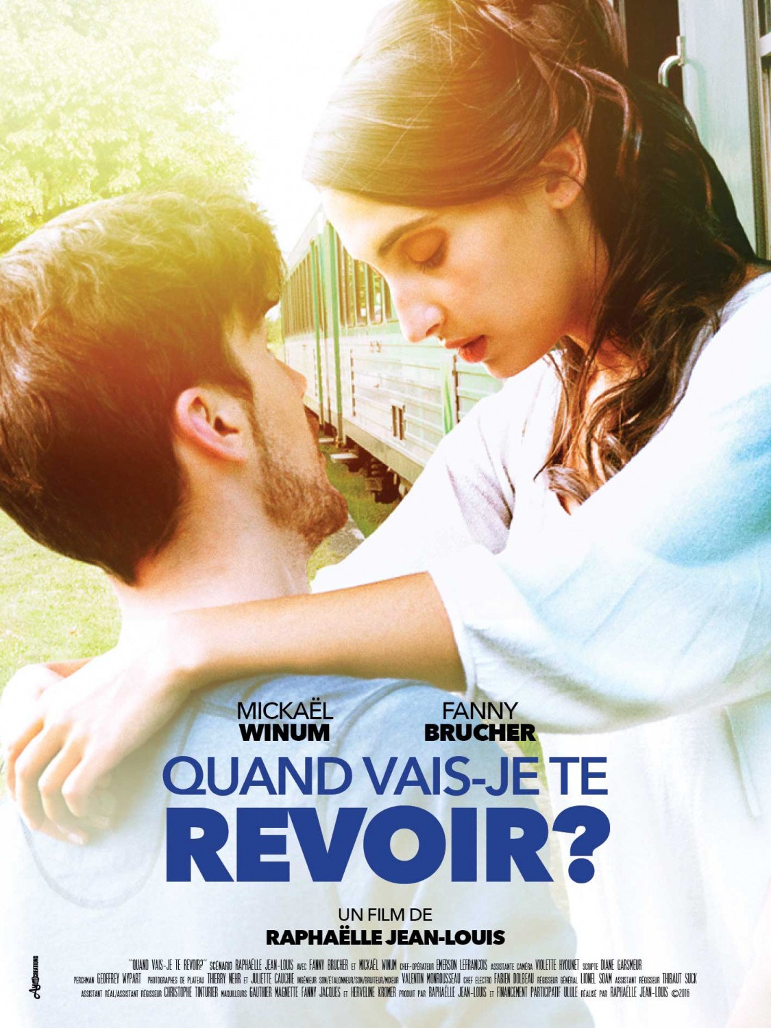 Extra Large Movie Poster Image for Quand vais-je te revoir?