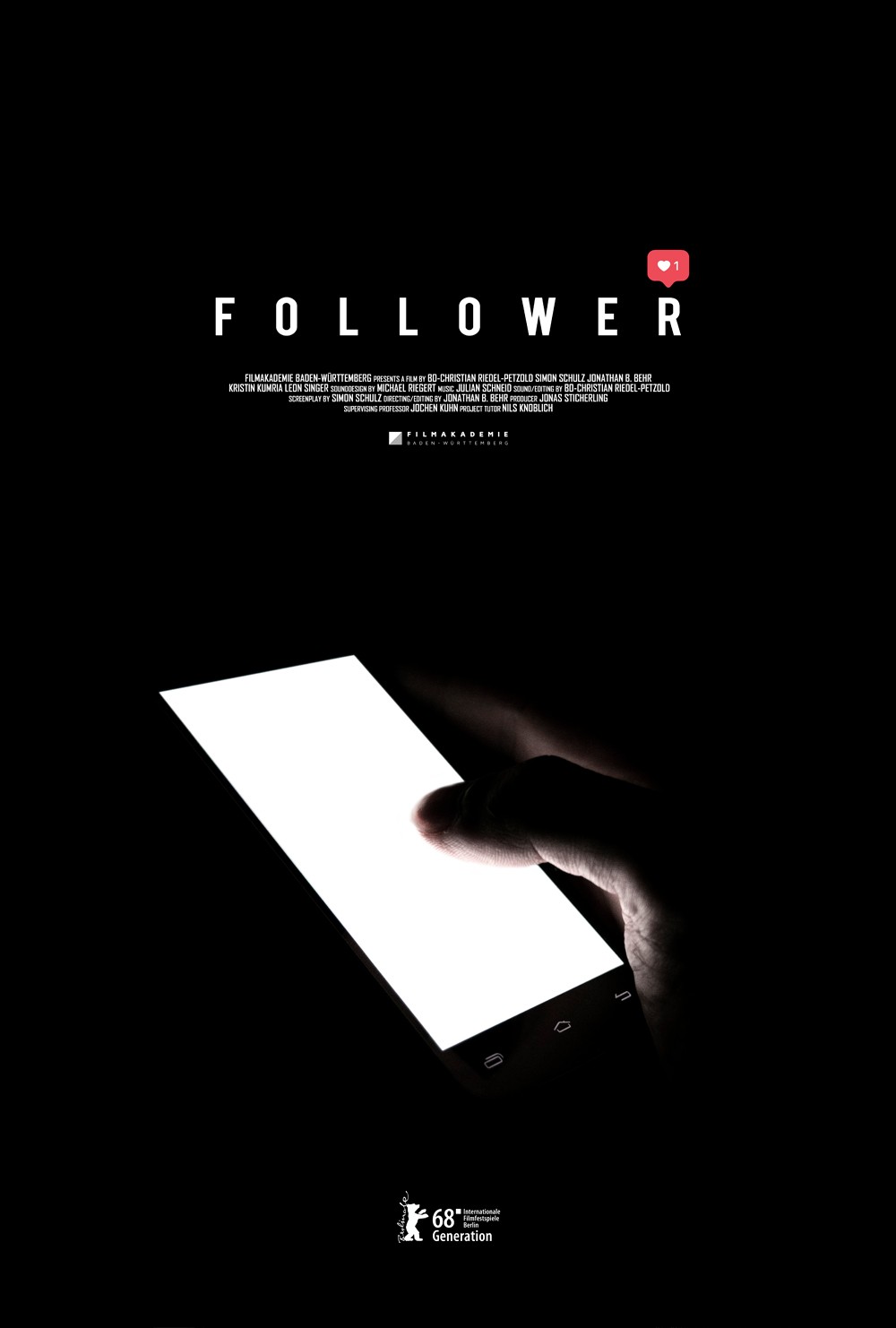 Extra Large Movie Poster Image for Follower