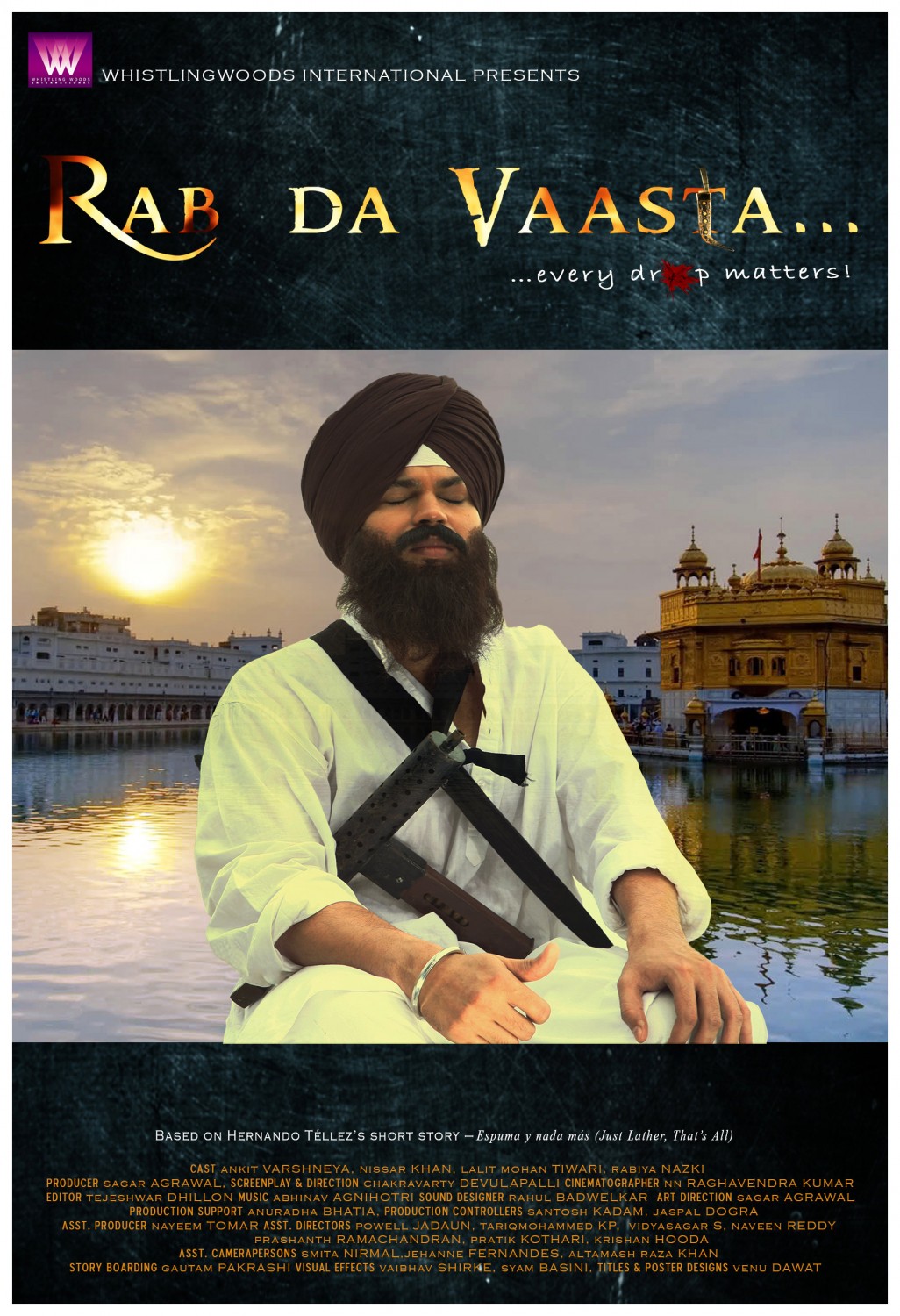 Extra Large Movie Poster Image for Rab da Vaasta...