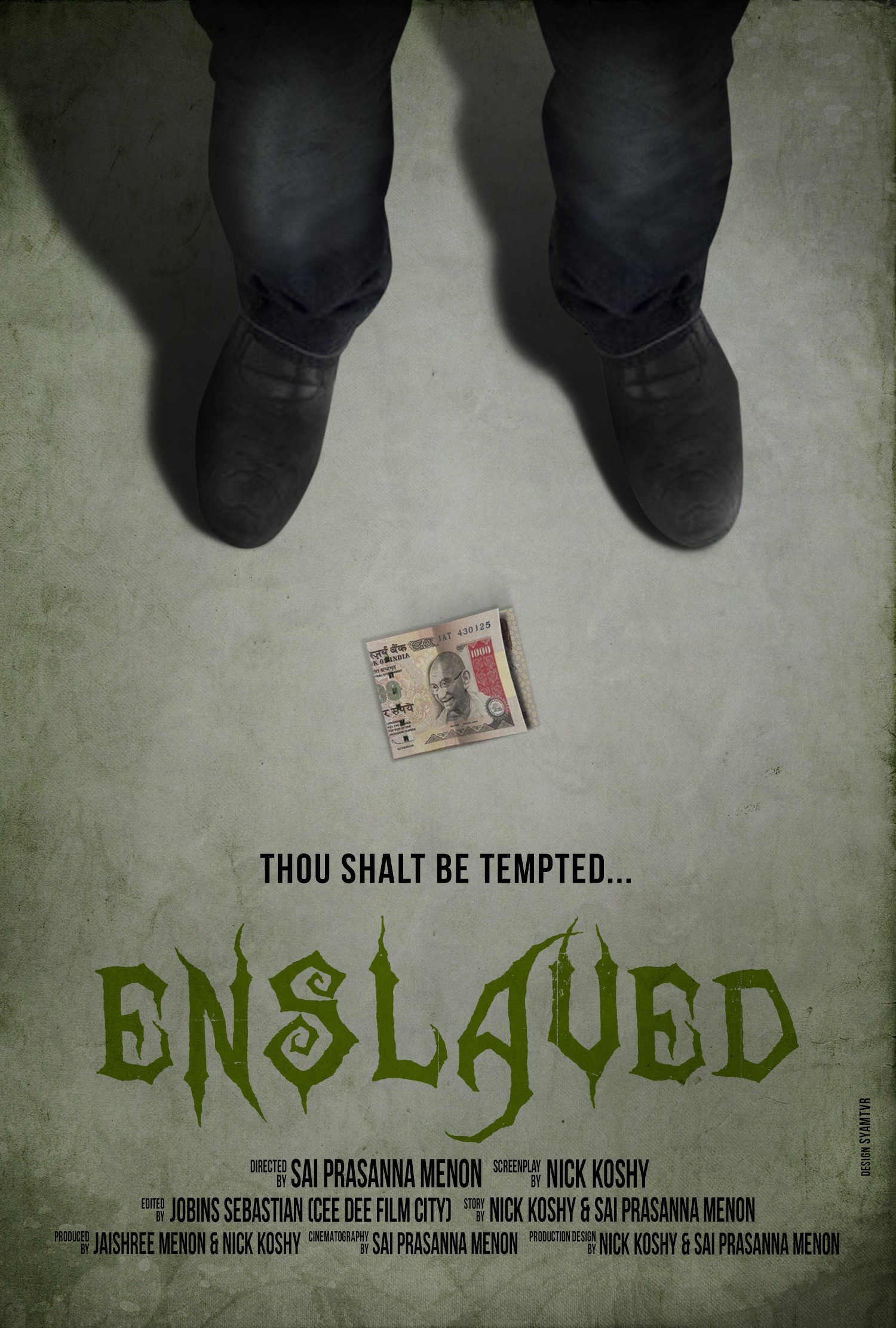 Mega Sized Movie Poster Image for Enslaved