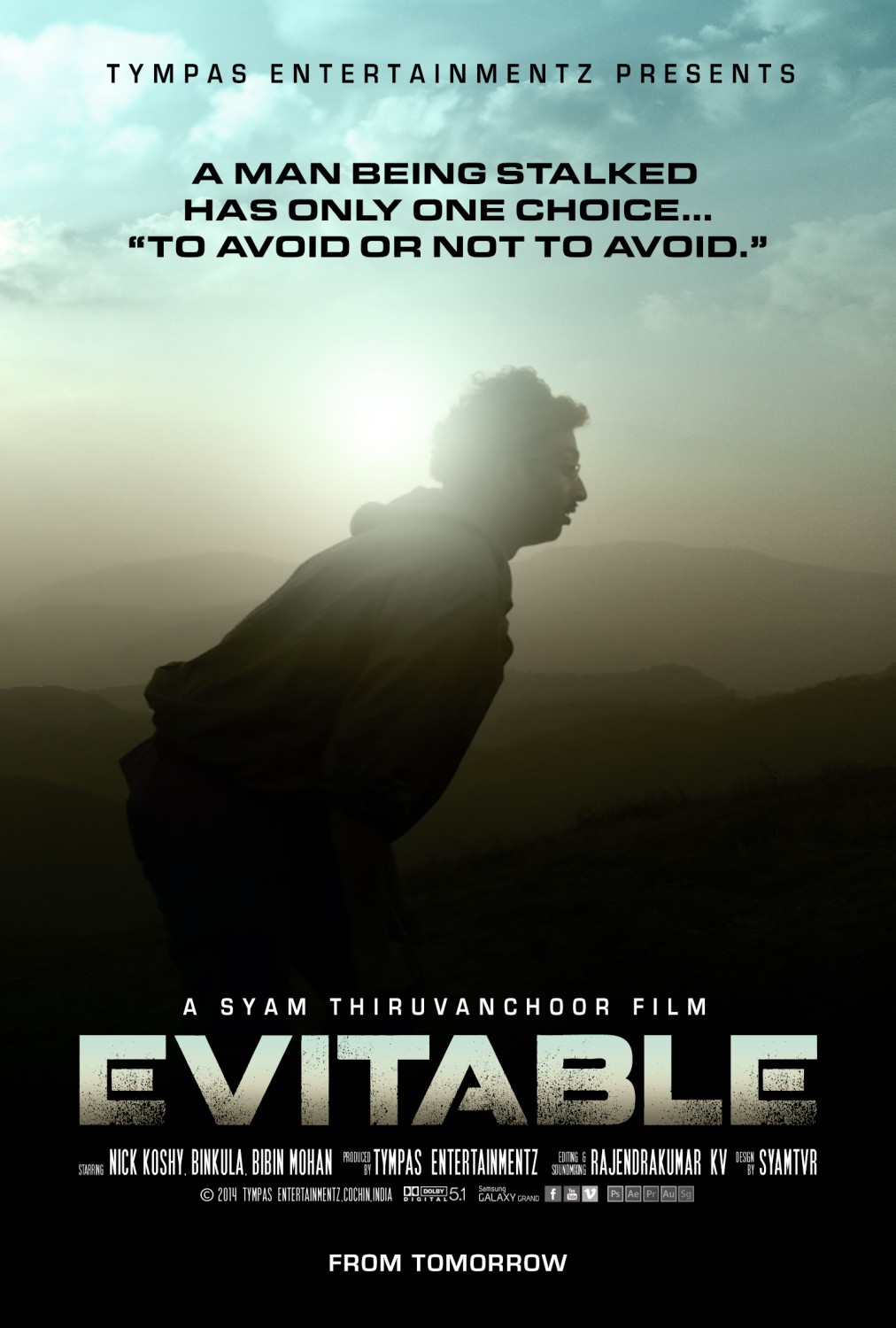 Extra Large Movie Poster Image for Evitable