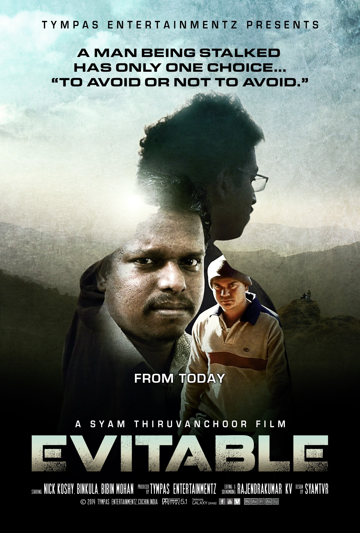 Mega Sized Movie Poster Image for Evitable