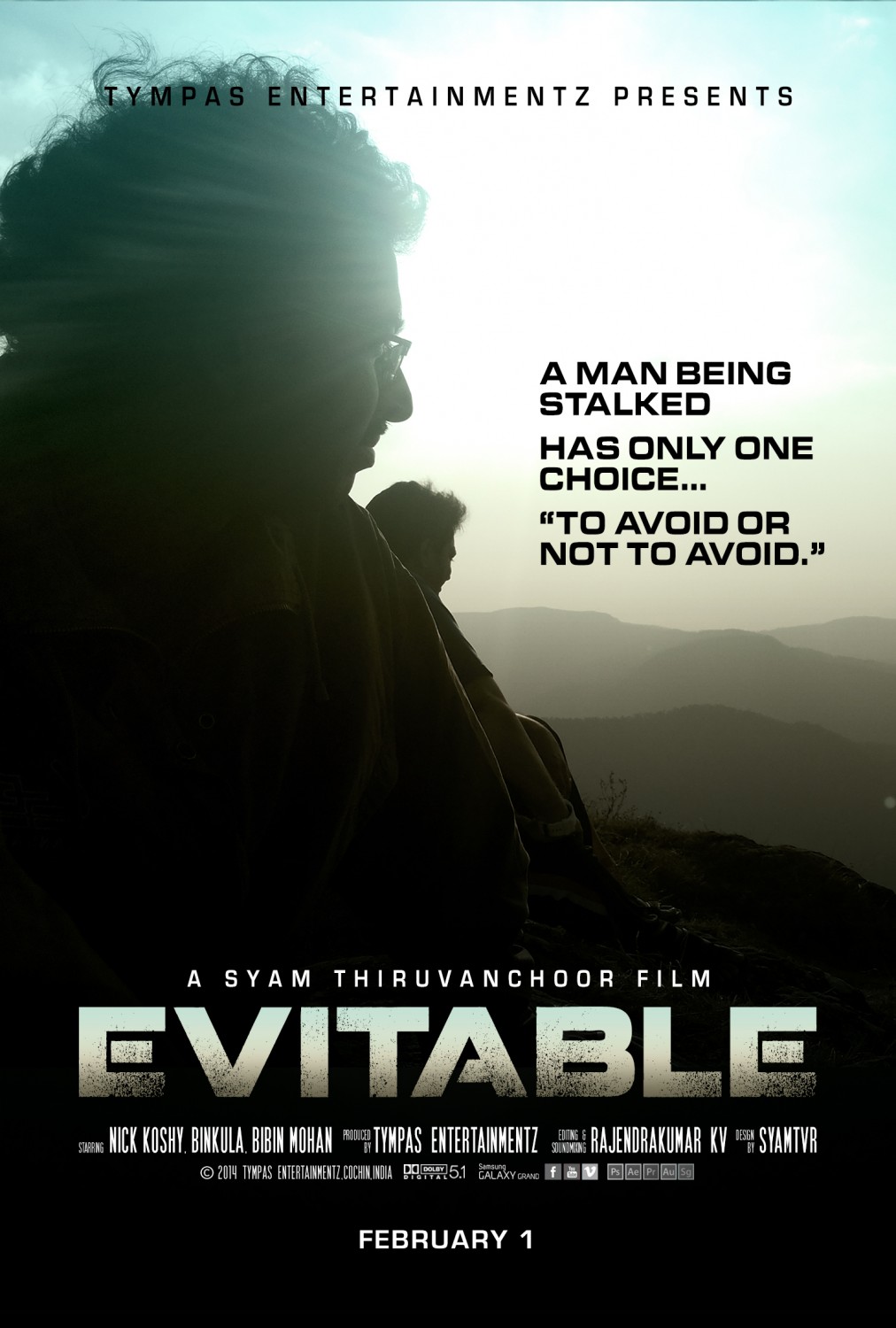 Extra Large Movie Poster Image for Evitable