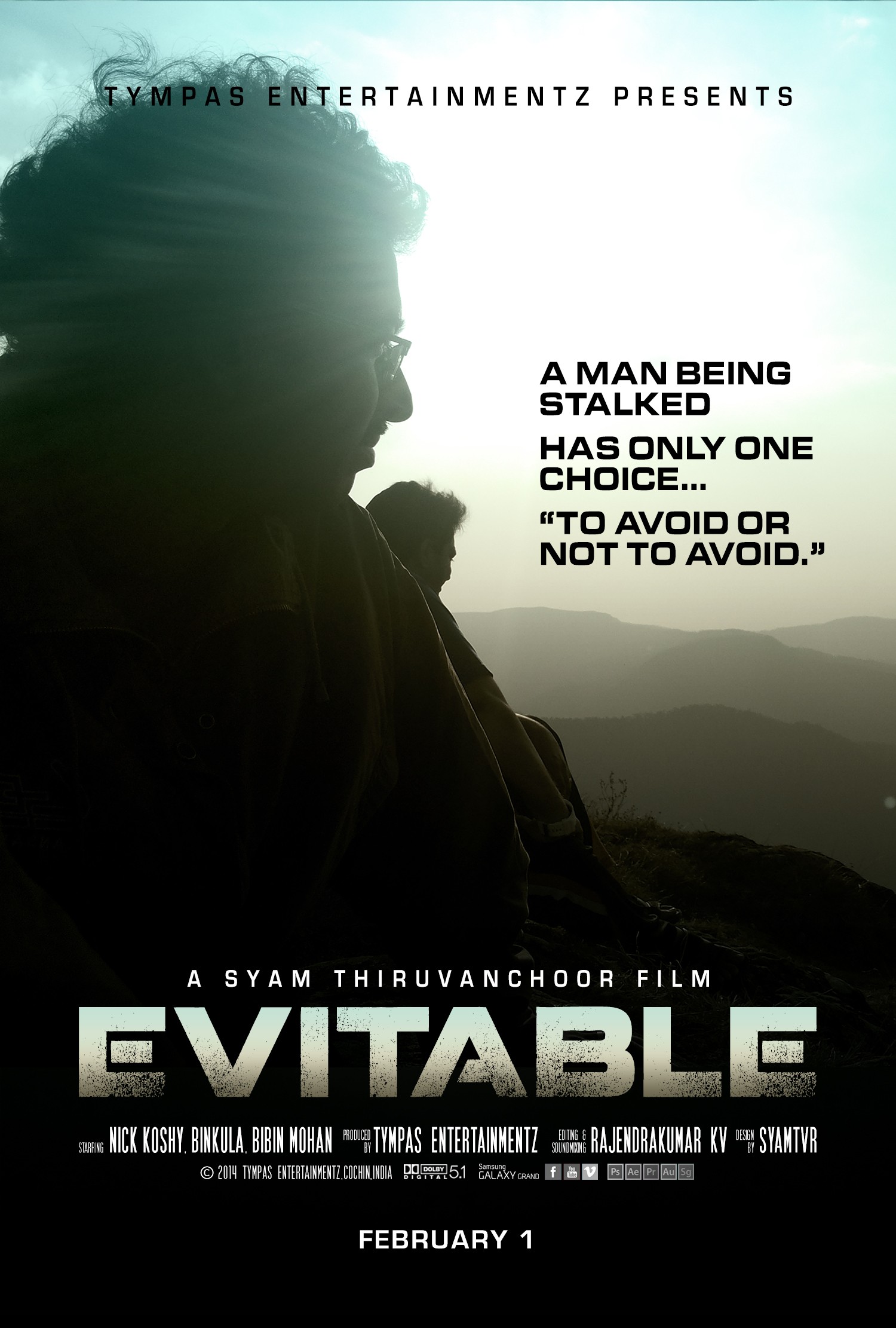 Mega Sized Movie Poster Image for Evitable