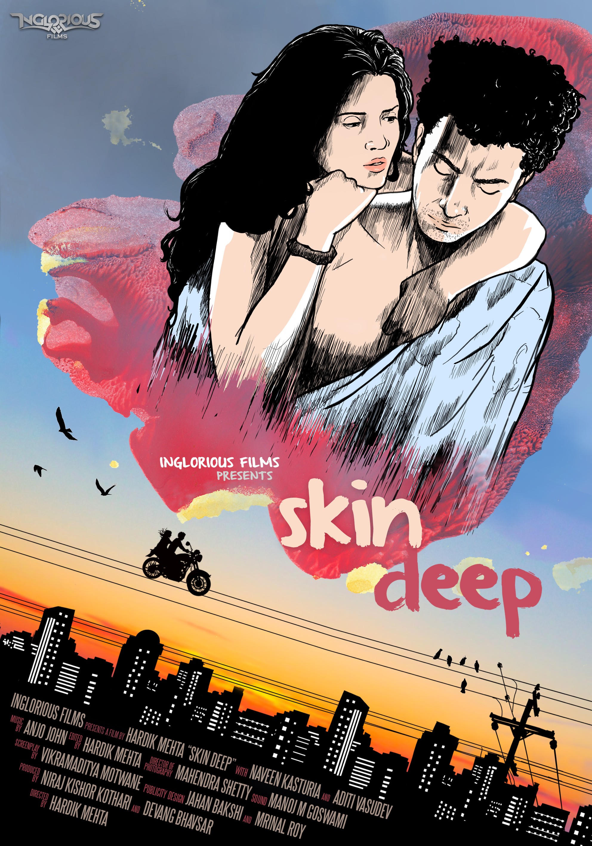 Mega Sized Movie Poster Image for Skin Deep