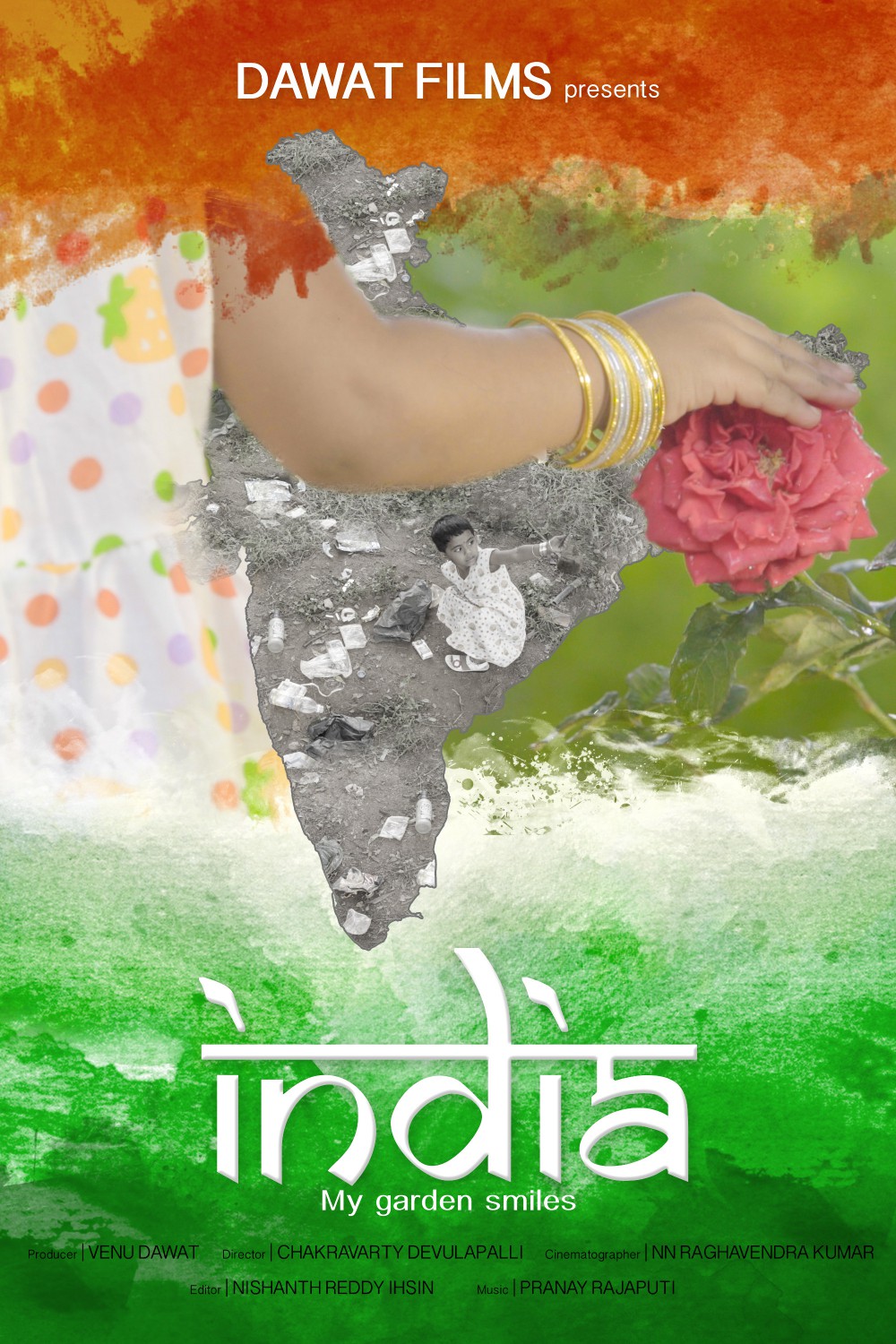 Extra Large Movie Poster Image for India: My Garden Smiles!