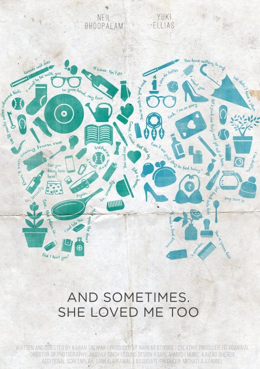 And Sometimes, She Loved Me Too. Short Film Poster