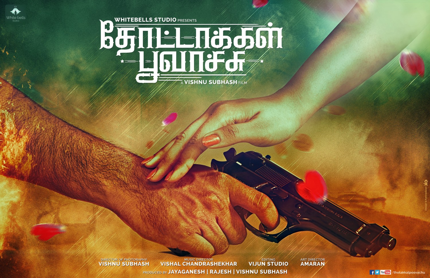 Extra Large Movie Poster Image for Thotakkal Poovachu