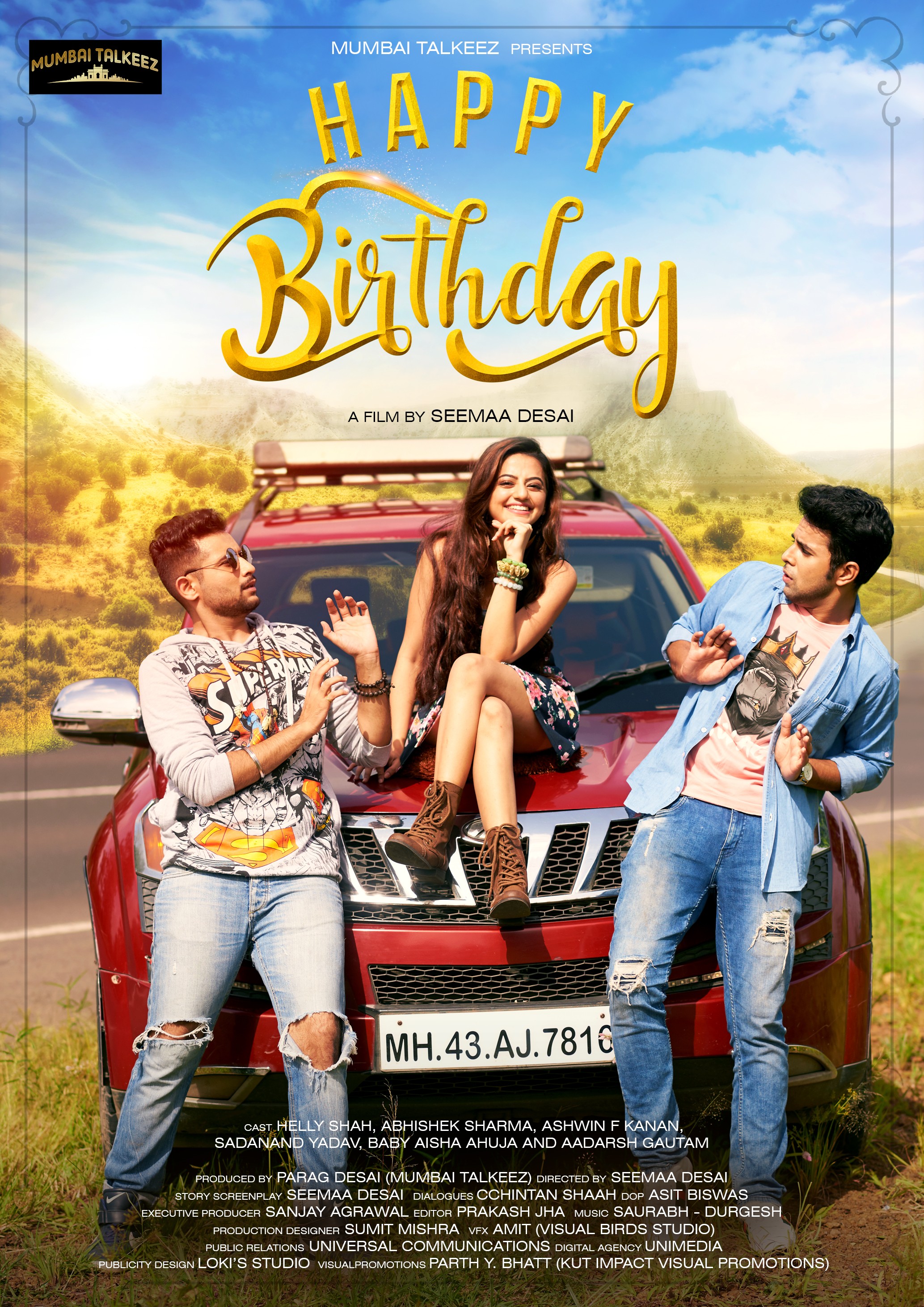 Mega Sized Movie Poster Image for Happy Birthday