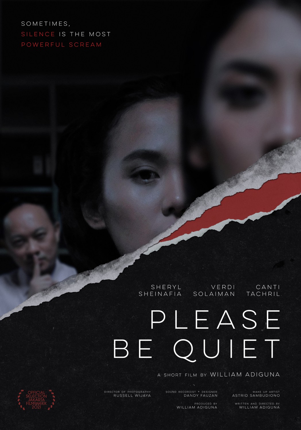 Extra Large Movie Poster Image for Please Be Quiet
