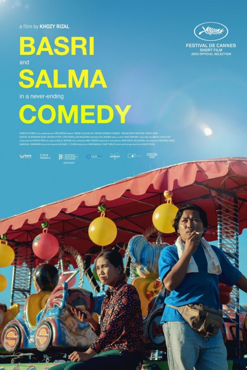 Basri & Salma in a Never-Ending Comedy Short Film Poster