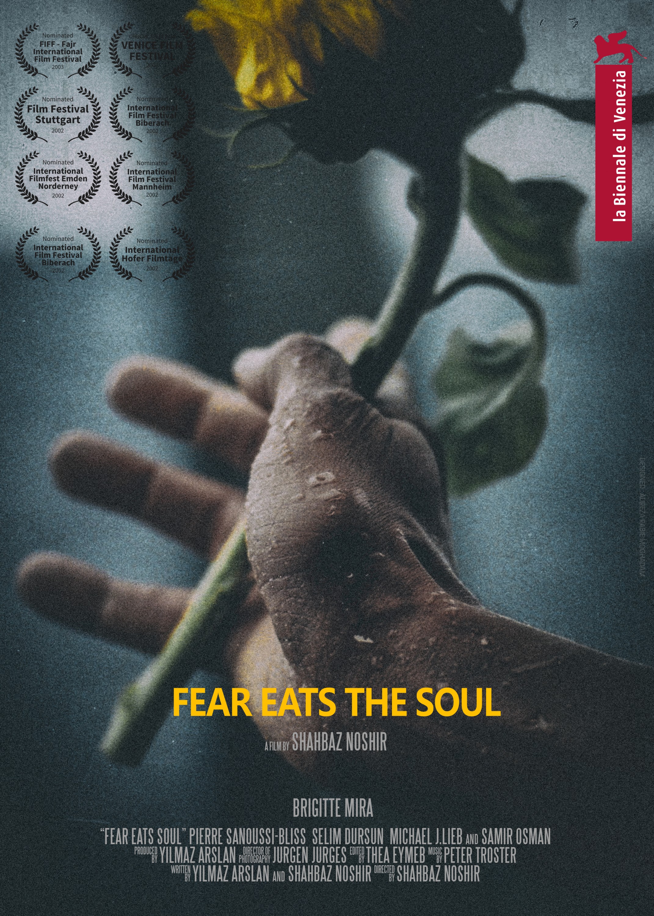 Mega Sized Movie Poster Image for Fear Eats the Soul