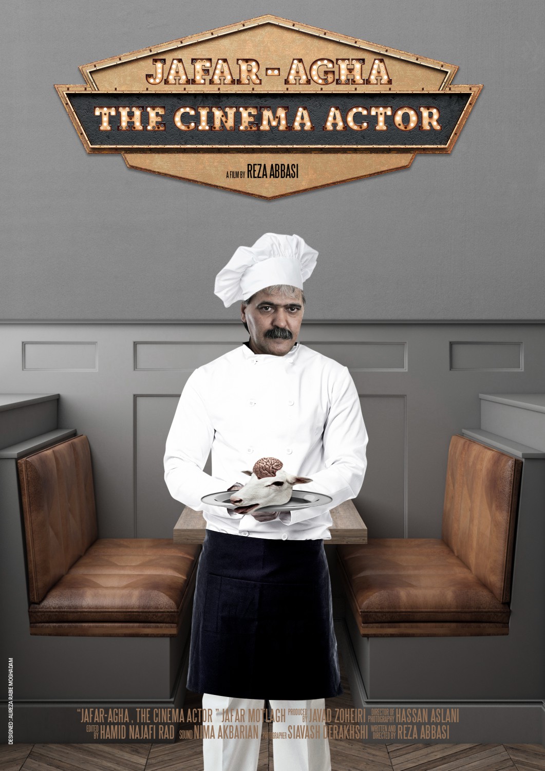 Extra Large Movie Poster Image for Jafar-Agha , The Cinema Actor