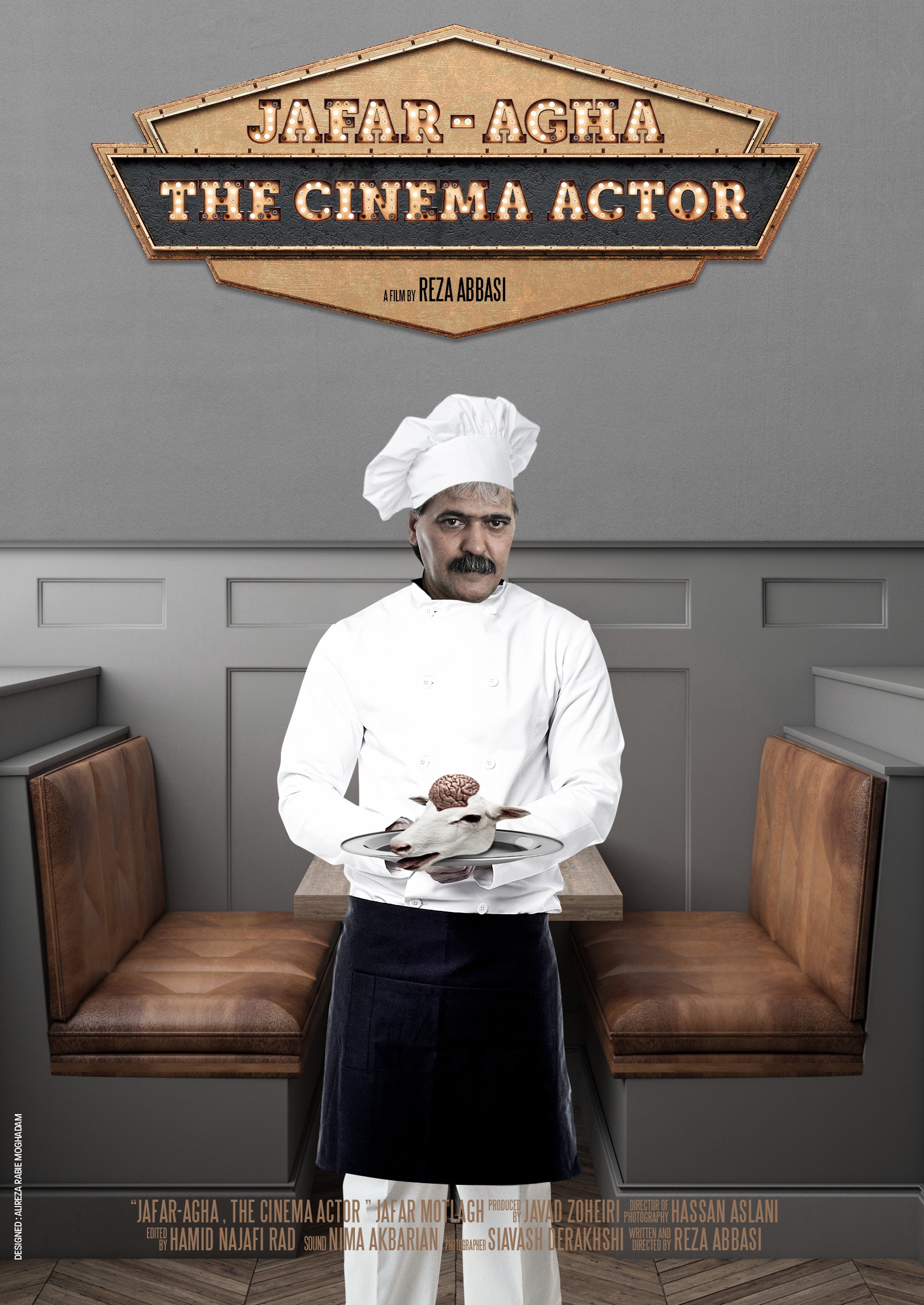 Mega Sized Movie Poster Image for Jafar-Agha , The Cinema Actor