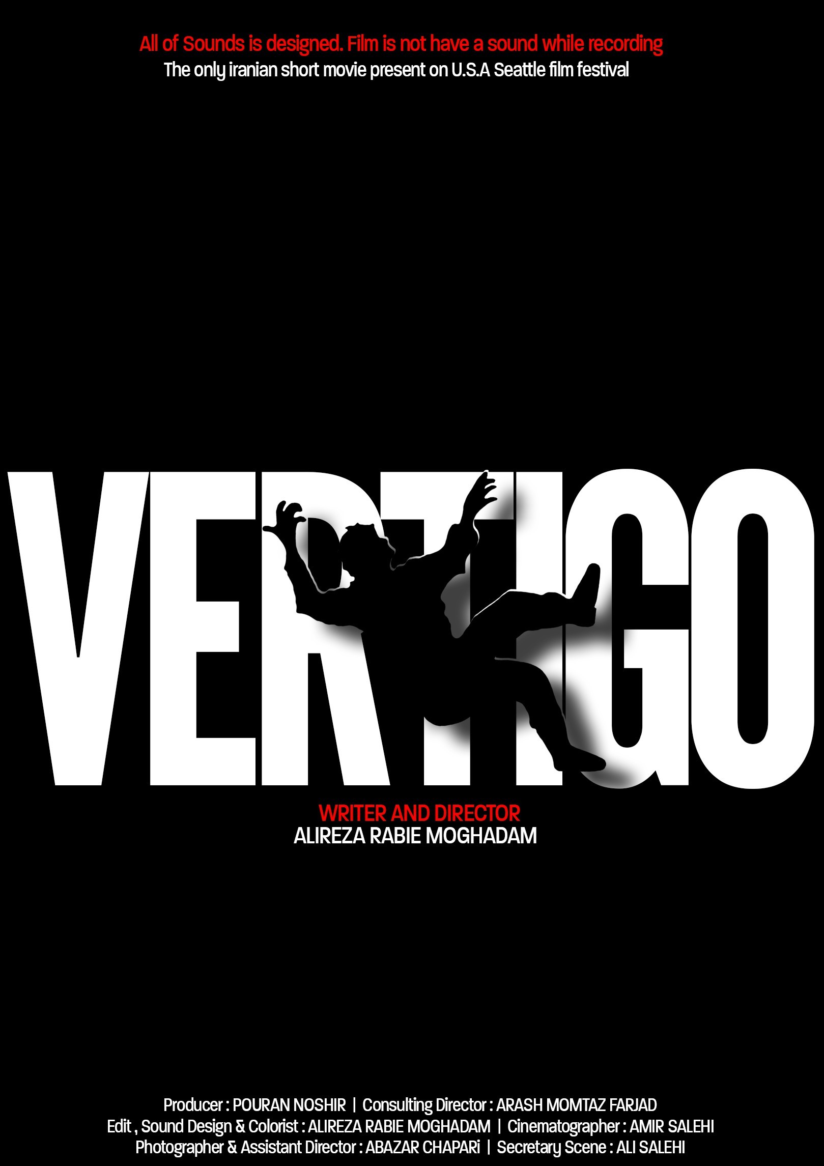 Mega Sized Movie Poster Image for Vertigo