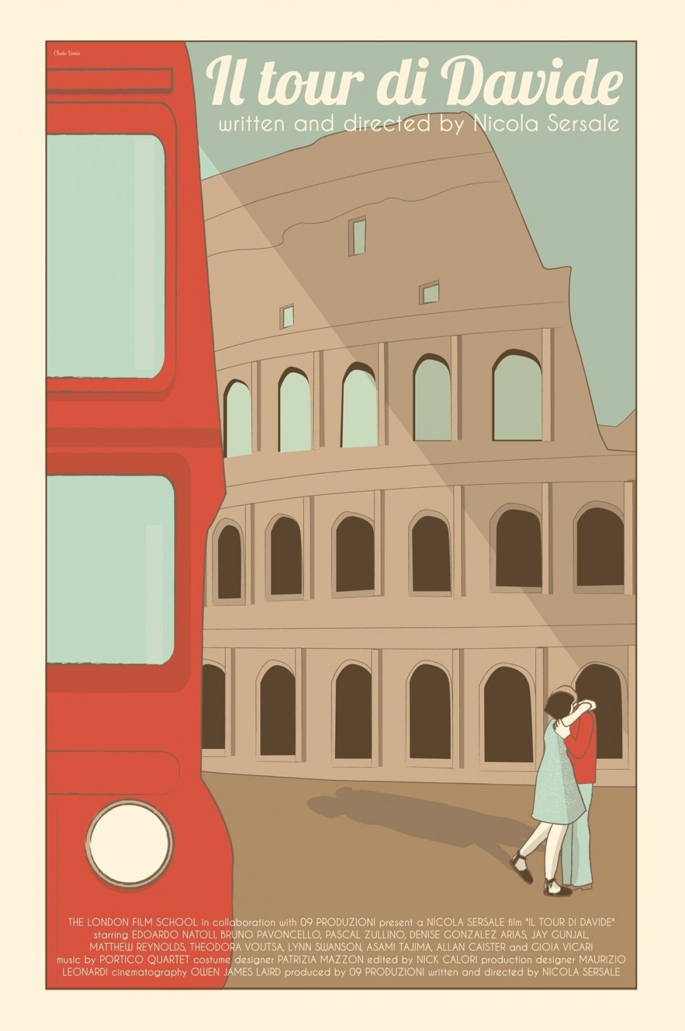 Extra Large Movie Poster Image for Il Tour di Davide