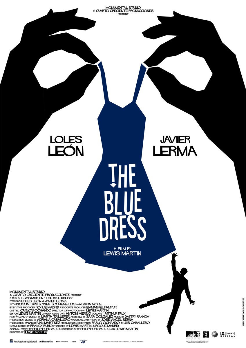 Extra Large Movie Poster Image for The Blue Dress