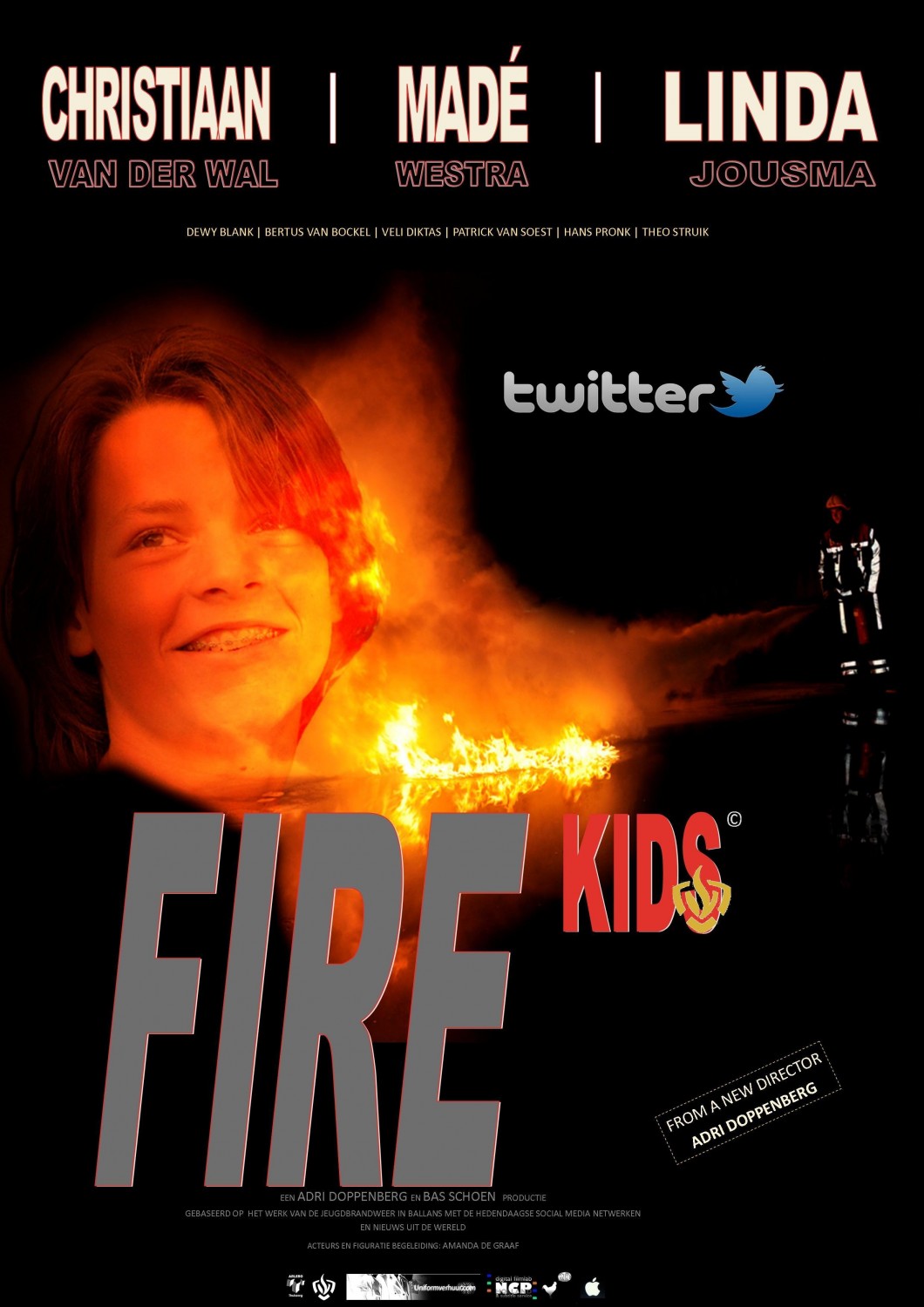 Extra Large Movie Poster Image for firekids de film