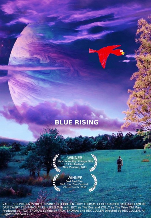Blue Rising Short Film Poster
