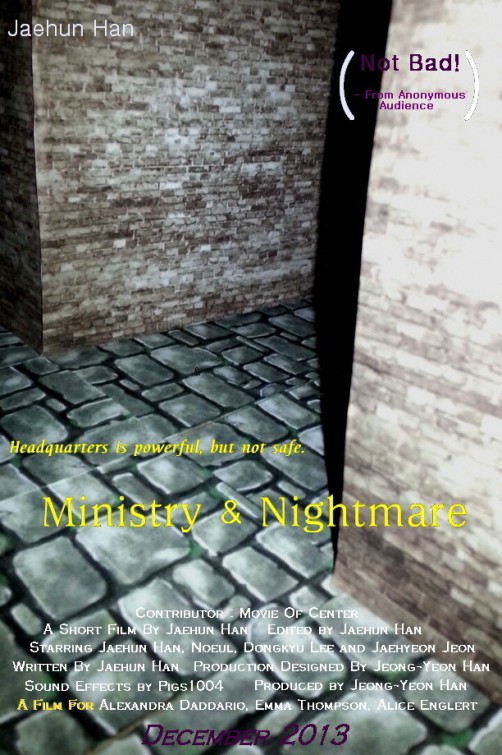 Ministry & Nightmare Short Film Poster