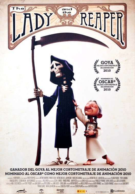 The Lady and the Reaper Short Film Poster