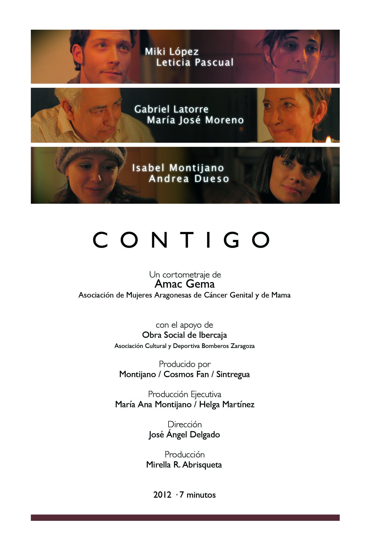 Mega Sized Movie Poster Image for Contigo