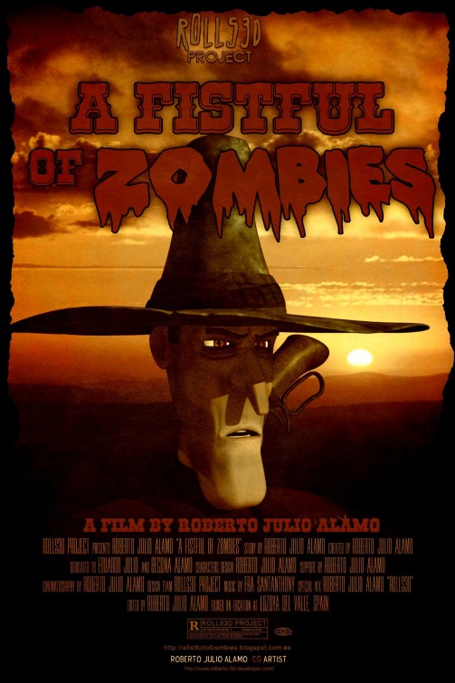 A Fistful of Zombies Short Film Poster