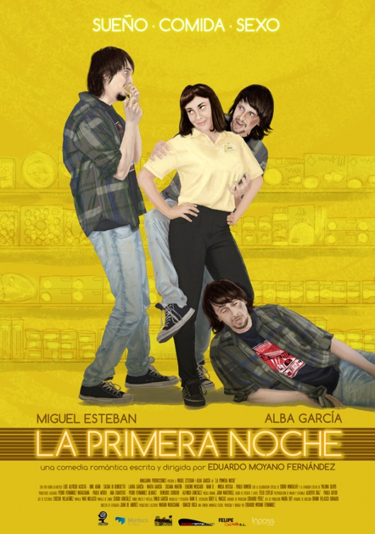 La primera noche Short Film Poster