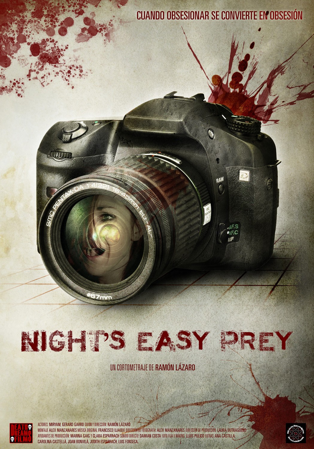 Extra Large Movie Poster Image for Night's Easy Prey