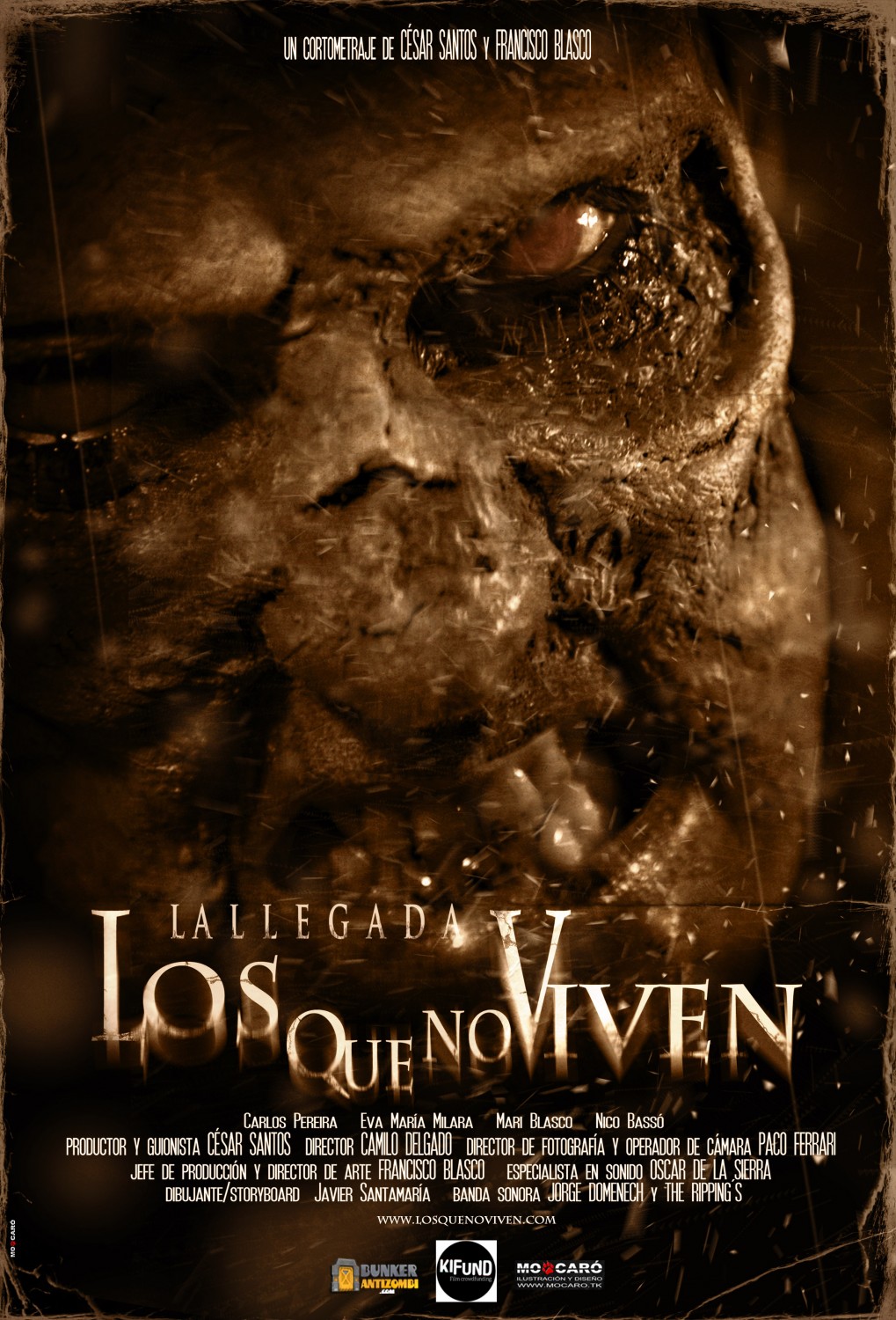 Extra Large Movie Poster Image for Los que no viven