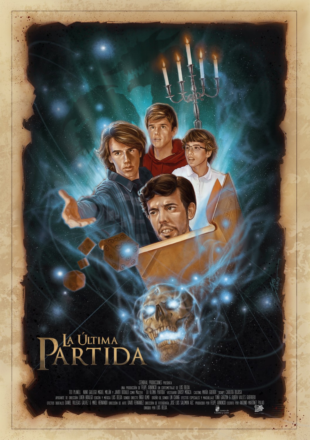 Extra Large Movie Poster Image for La ltima partida