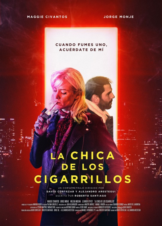 La chica de los cigarrillos Short Film Poster